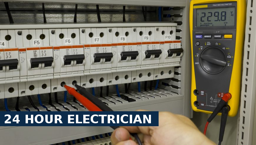 24 Hour electrician Wallington