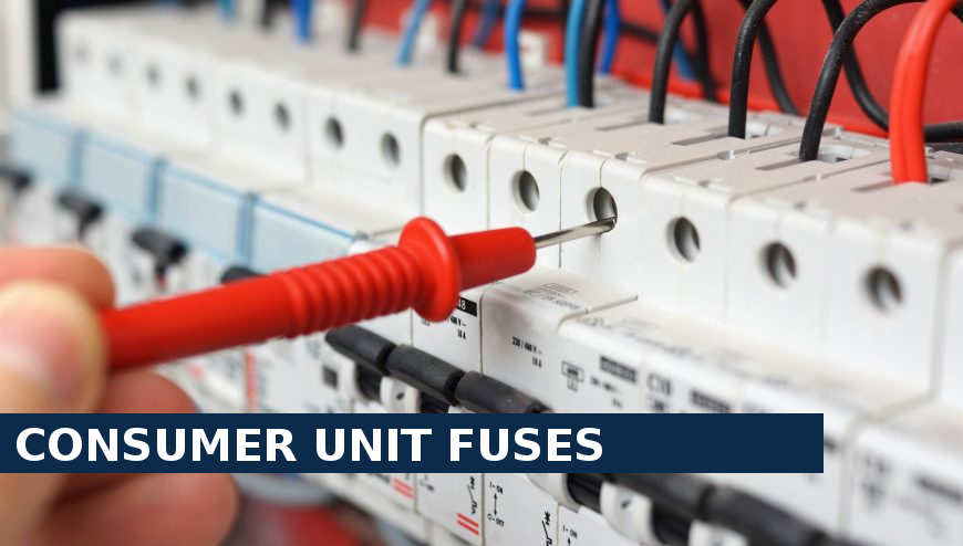 Consumer unit fuses Wallington