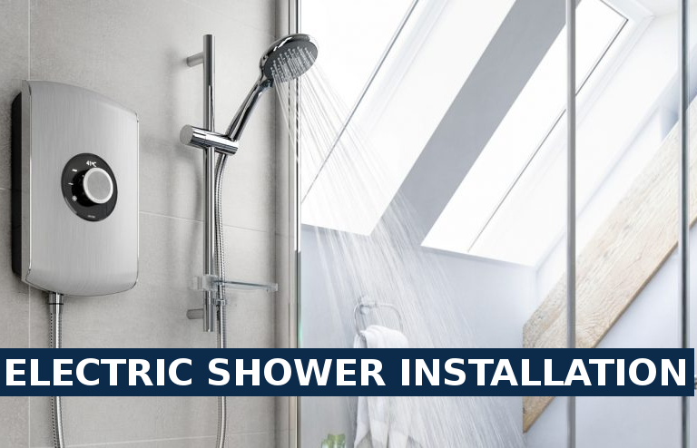 Electric shower installation Wallington